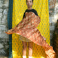 Itajime shibori silk wrap